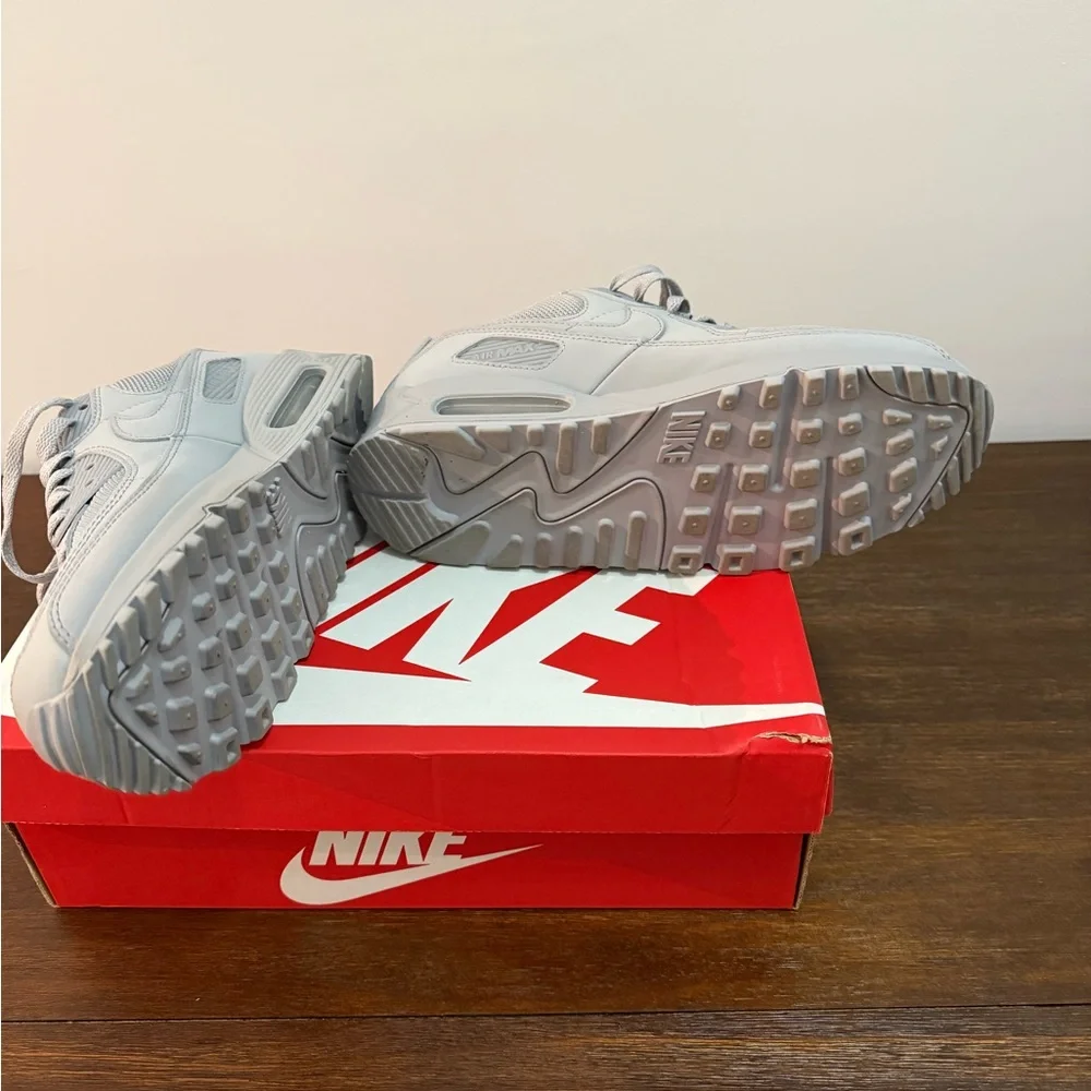 Nike Air Max 90 Gray Sneakers Men’s 7.5 - Picture 6 of 8